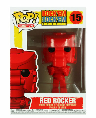 Figurine Funko Pop! N°15 - Mattel - Rock 'em Sock 'em Robots (rd)